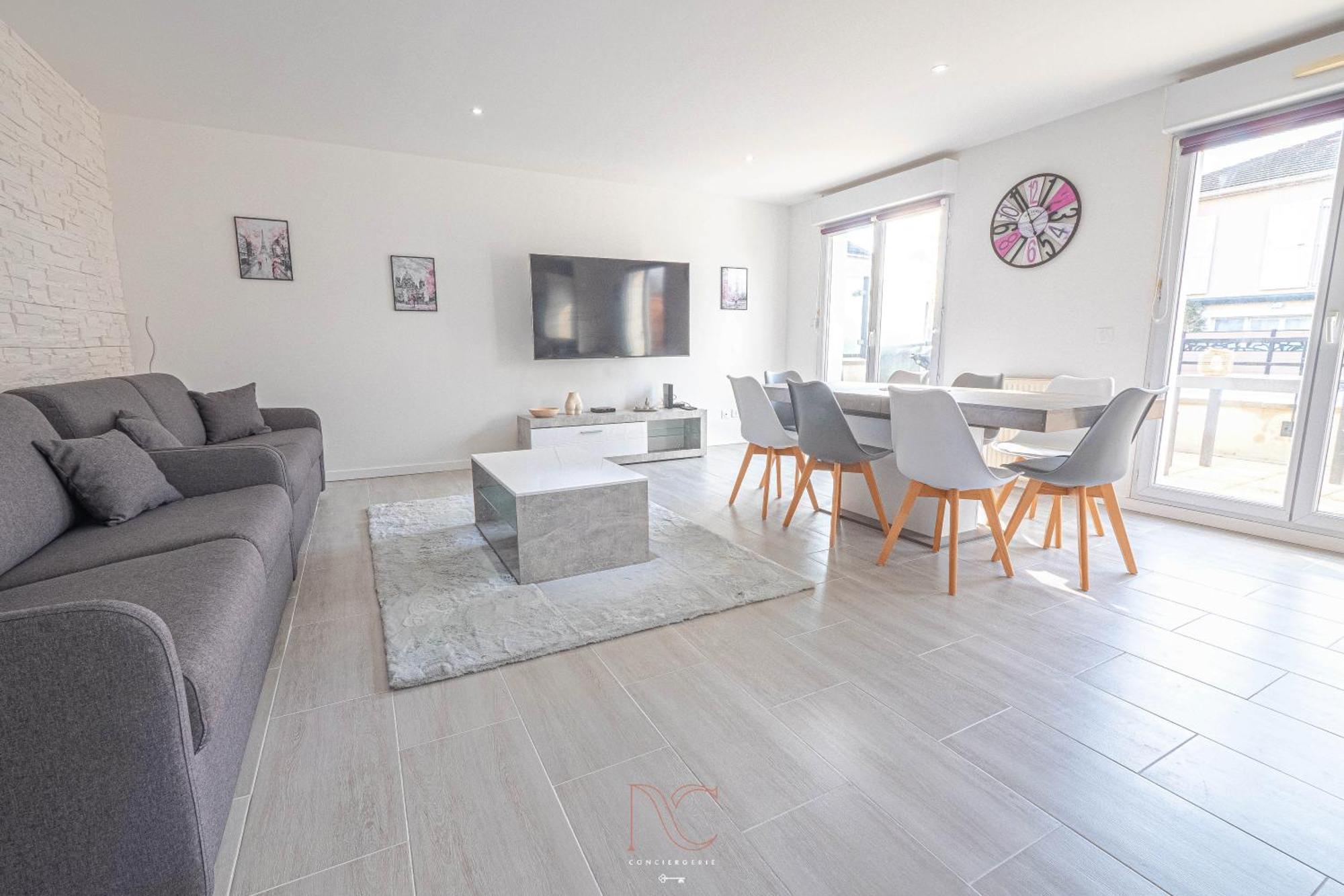 *Disneyland-Paris* 9 Pers, 2 Parkings, Wifi, Ac Montevrain Exterior photo